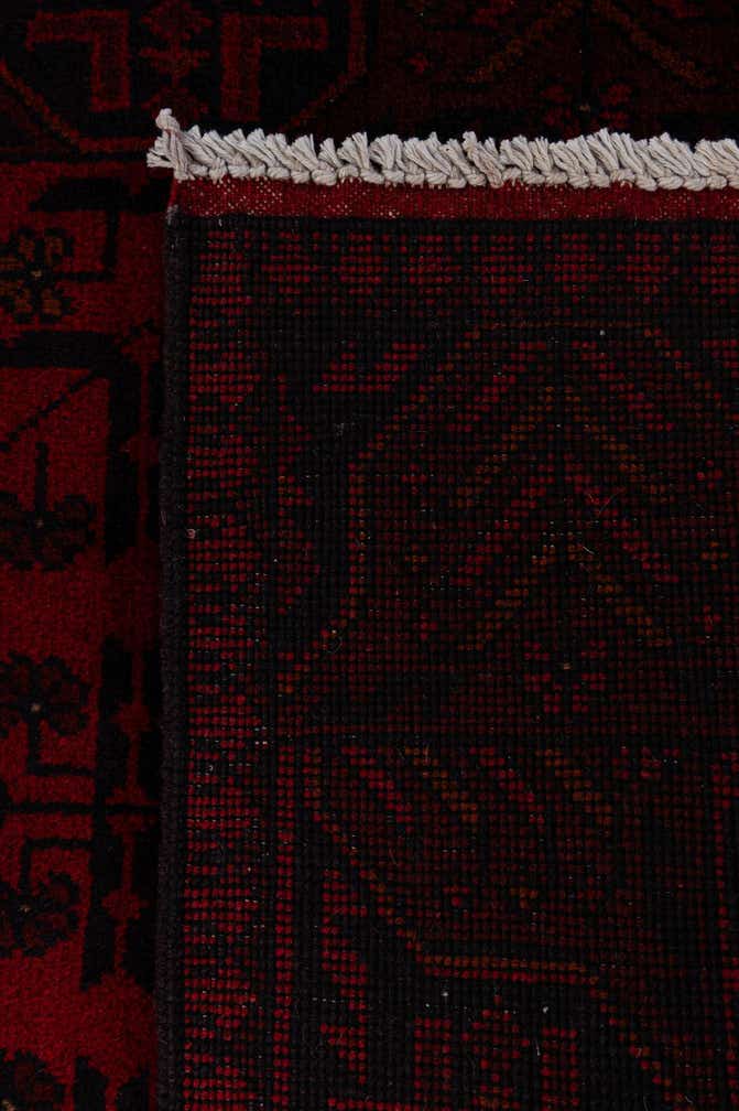 2' 9 x 6' 8 Hand Knotted Khal Mohammadi Wool Runner Rug