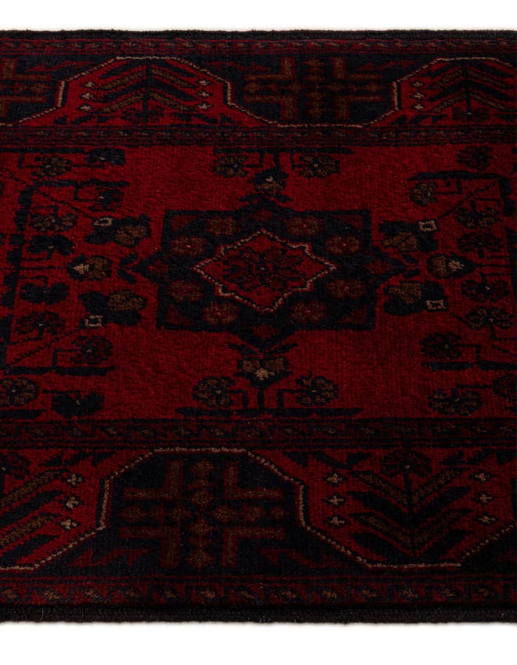 Detail image of 2' 7 x 9' 3 Hand Knotted Khal Mohammadi Wool Runner Rug