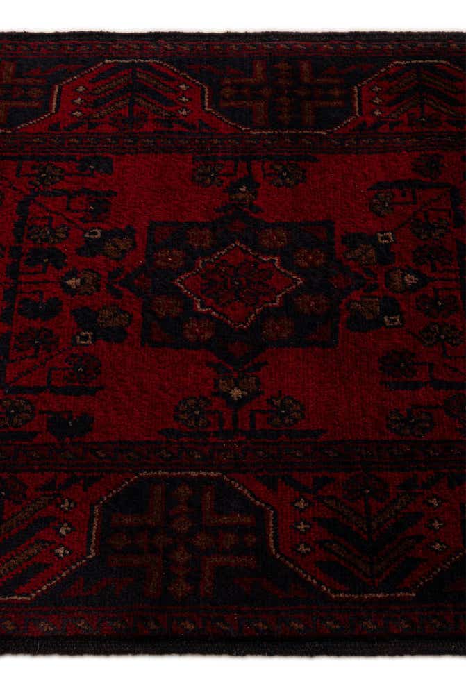 2' 7 x 9' 3 Hand Knotted Khal Mohammadi Wool Runner Rug