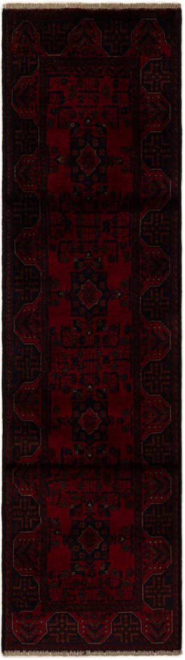 Detail image of 2' 7 x 9' 3 Hand Knotted Khal Mohammadi Wool Runner Rug