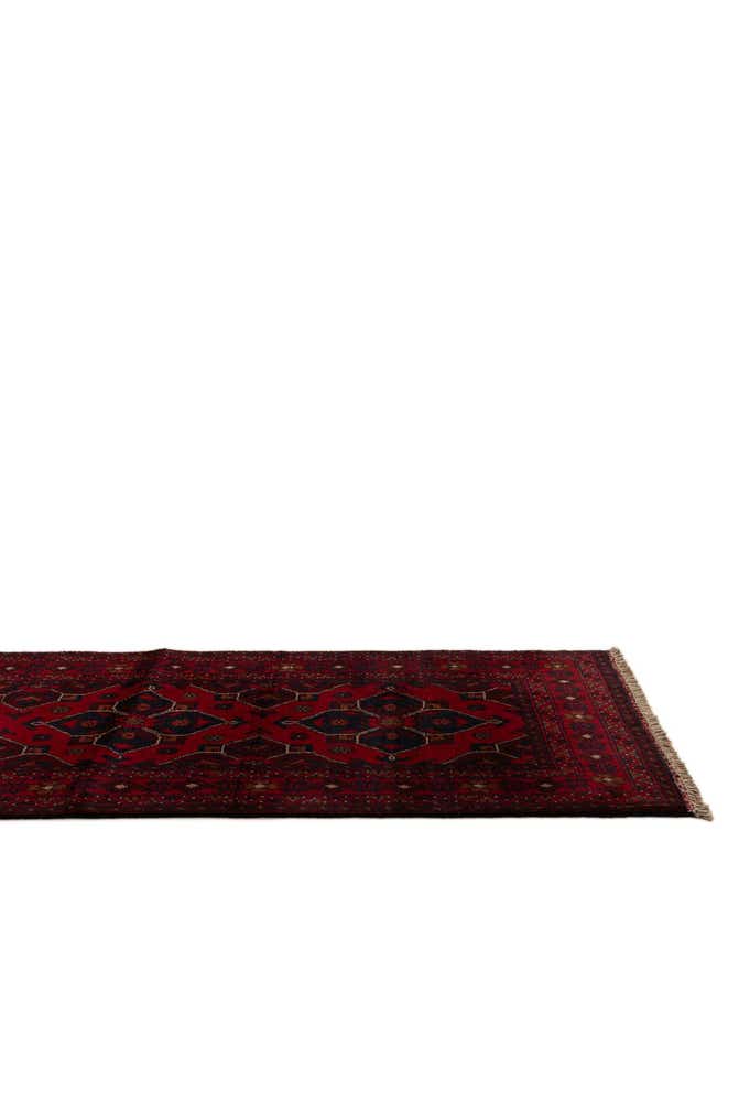 2' 7 x 9' 6 Hand Knotted Khal Mohammadi Wool Runner Rug