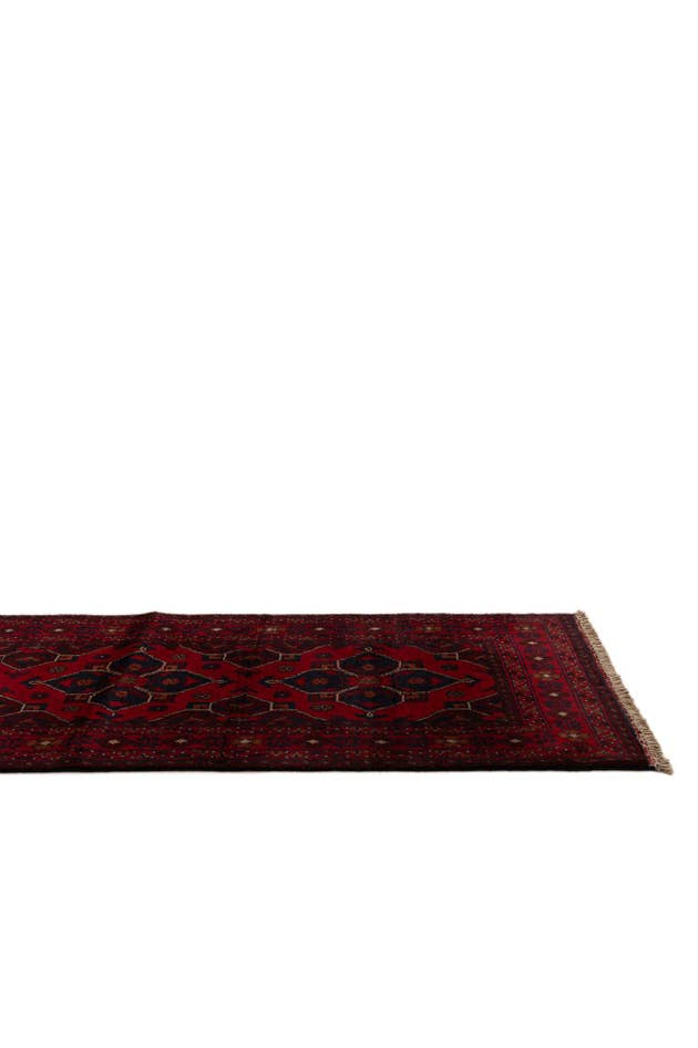Detail image of 2' 7 x 9' 6 Hand Knotted Khal Mohammadi Wool Runner Rug