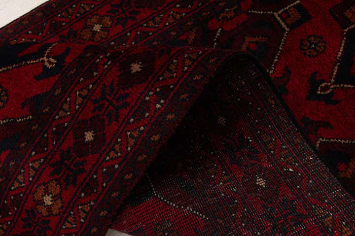 2' 7 x 9' 6 Hand Knotted Khal Mohammadi Wool Runner Rug