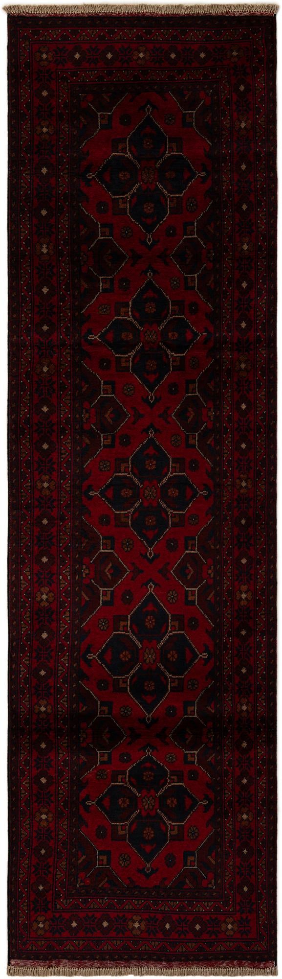 2' 7 x 9' 6 Hand Knotted Khal Mohammadi Wool Runner Rug