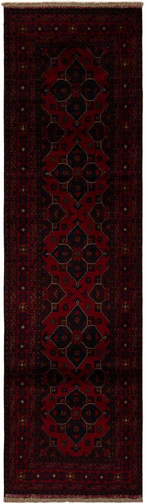 2' 7 x 9' 6 Hand Knotted Khal Mohammadi Wool Runner Rug