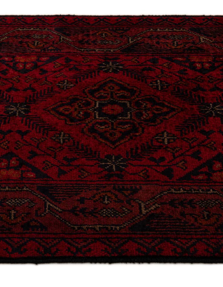 Detail image of 2' 7 x 9' 4  Hand Knotted Khal Mohammadi Wool Runner Rug