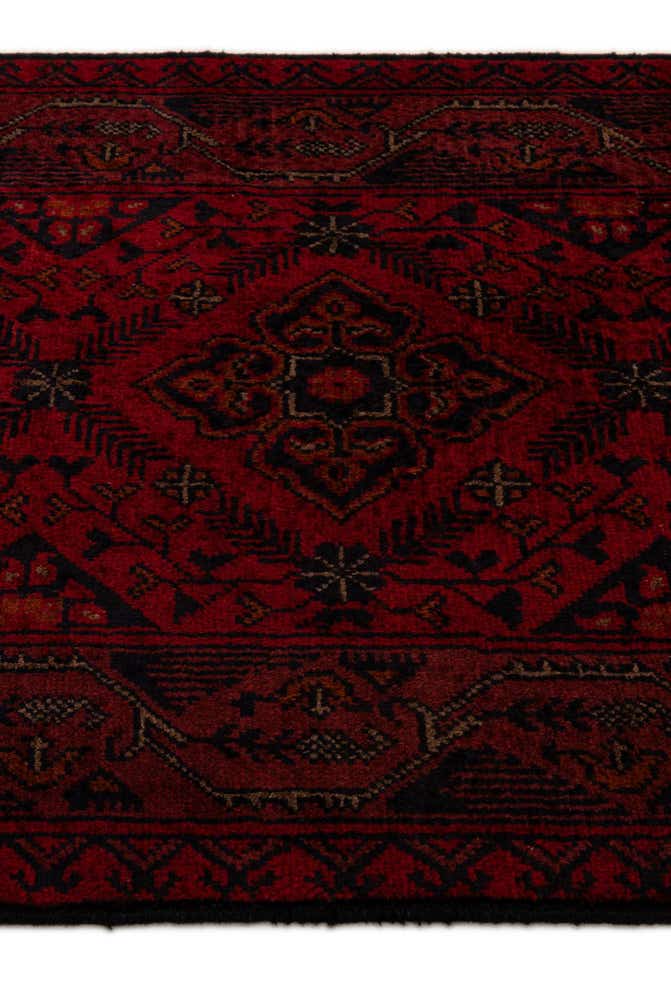 2' 7 x 9' 4 Hand Knotted Khal Mohammadi Wool Runner Rug