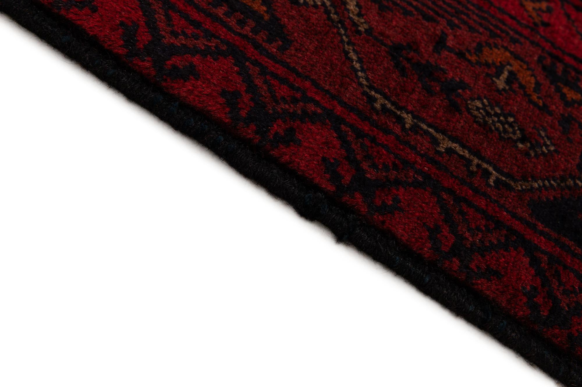 2' 7 x 9' 4 Hand Knotted Khal Mohammadi Wool Runner Rug