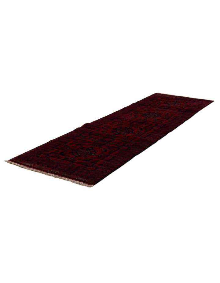 2' 7 x 9' 3 Hand Knotted Khal Mohammadi Wool Runner Rug