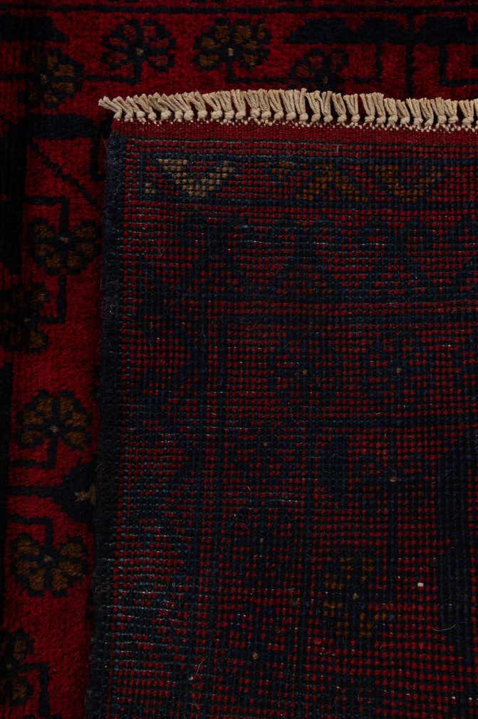 2' 7 x 9' 3 Hand Knotted Khal Mohammadi Wool Runner Rug
