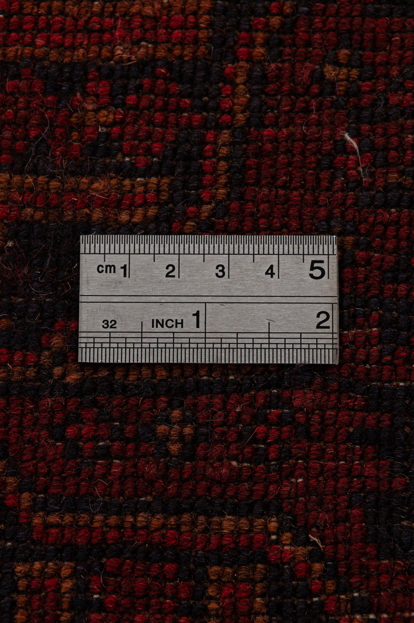 2' 6 x 9' 8 Hand Knotted Khal Mohammadi Wool Runner Rug