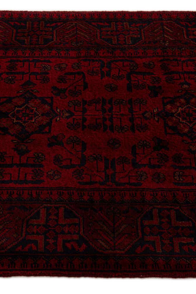 2' 6 x 9' 8 Hand Knotted Khal Mohammadi Wool Runner Rug