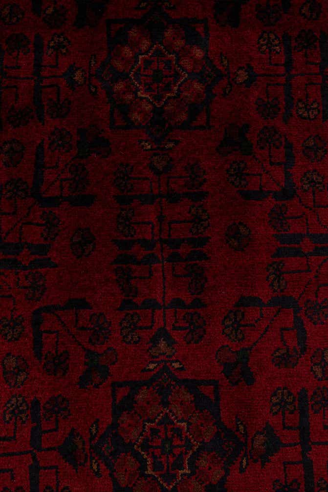 2' 6 x 9' 8 Hand Knotted Khal Mohammadi Wool Runner Rug