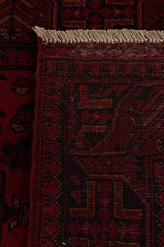 2' 6 x 9' 8 Hand Knotted Khal Mohammadi Wool Runner Rug