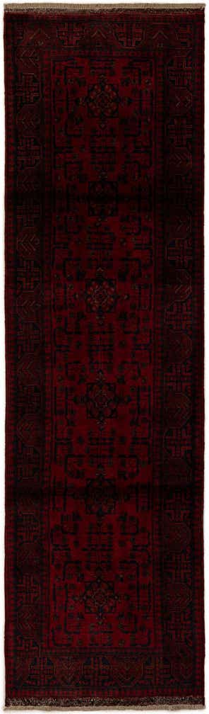 2' 6 x 9' 8 Hand Knotted Khal Mohammadi Wool Runner Rug