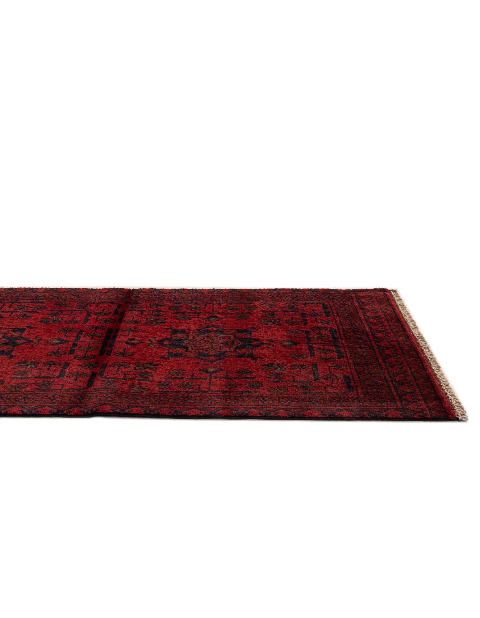 2' 6 x 9' 5 Hand Knotted Khal Mohammadi Wool Runner Rug