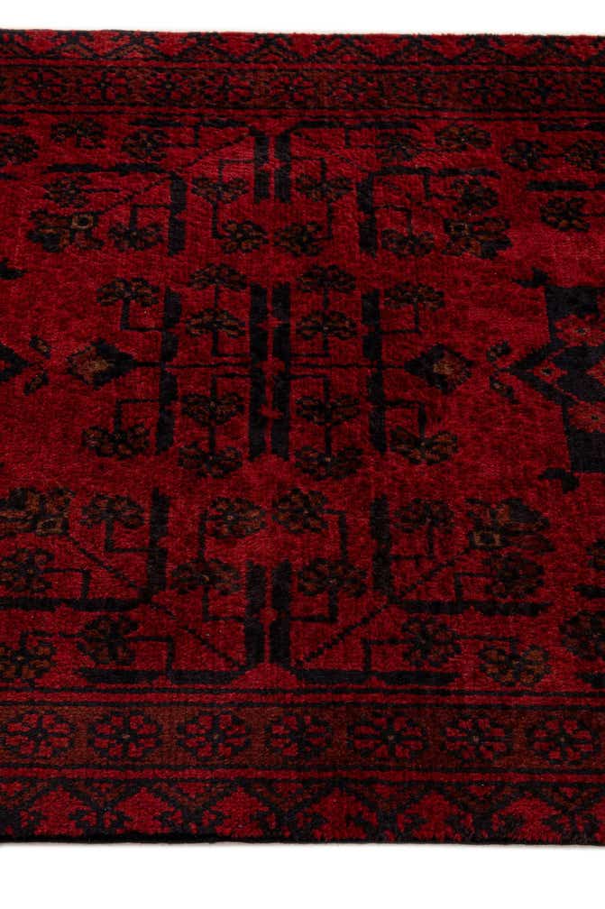 2' 6 x 9' 5 Hand Knotted Khal Mohammadi Wool Runner Rug