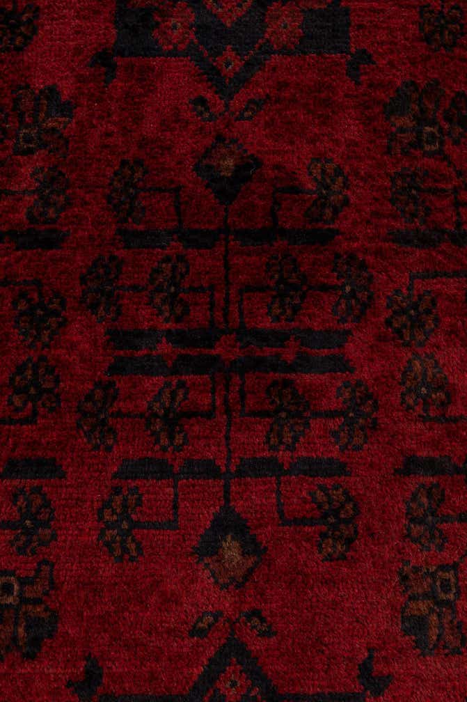2' 6 x 9' 5 Hand Knotted Khal Mohammadi Wool Runner Rug