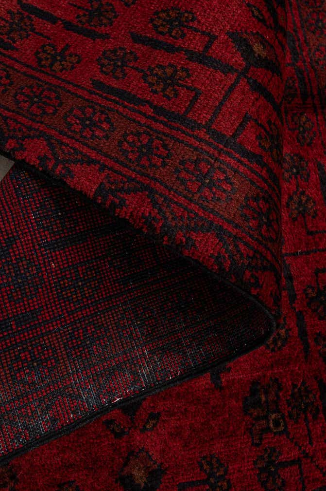 2' 6 x 9' 5 Hand Knotted Khal Mohammadi Wool Runner Rug