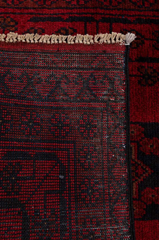 2' 6 x 9' 5 Hand Knotted Khal Mohammadi Wool Runner Rug