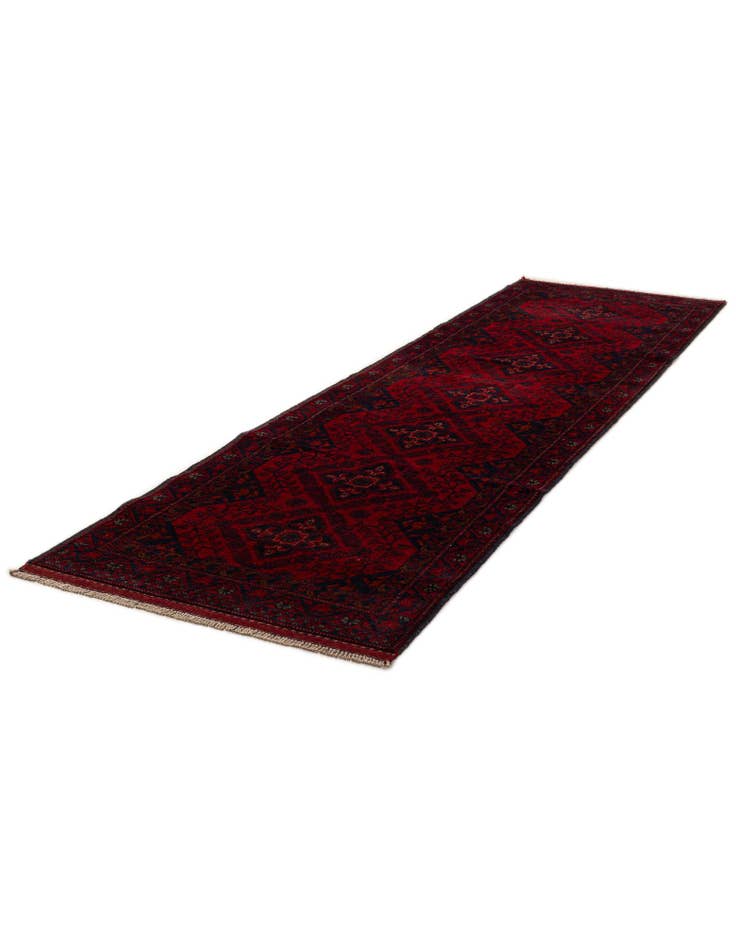 Detail image of 2' 8 x 9' 5  Hand Knotted Khal Mohammadi Wool Runner Rug