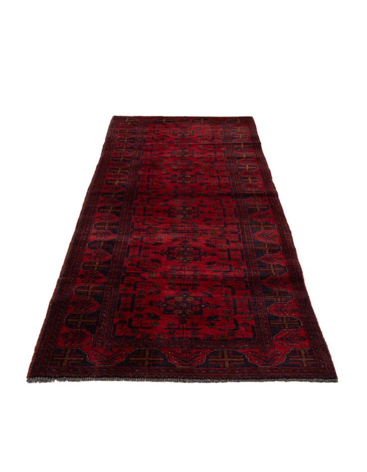Detail image of 2' 9 x 9' 4 Hand Knotted Khal Mohammadi Wool Runner Rug