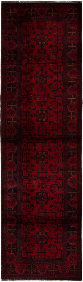 Detail image of 2' 9 x 9' 4 Hand Knotted Khal Mohammadi Wool Runner Rug
