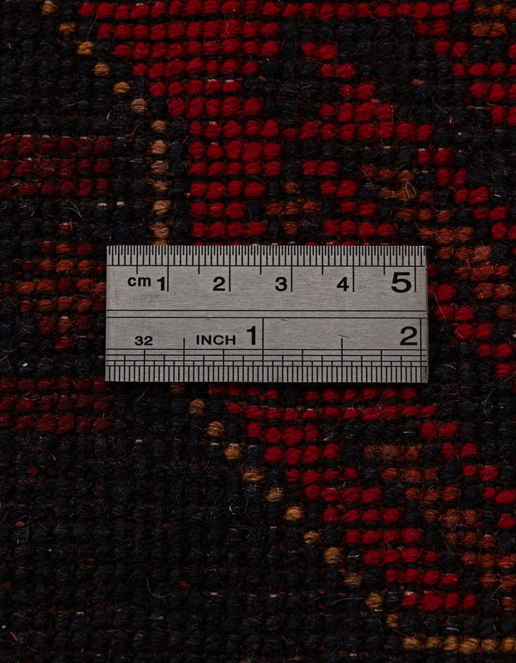 Detail image of 2' 9 x 9' 6  Hand Knotted Khal Mohammadi Wool Runner Rug