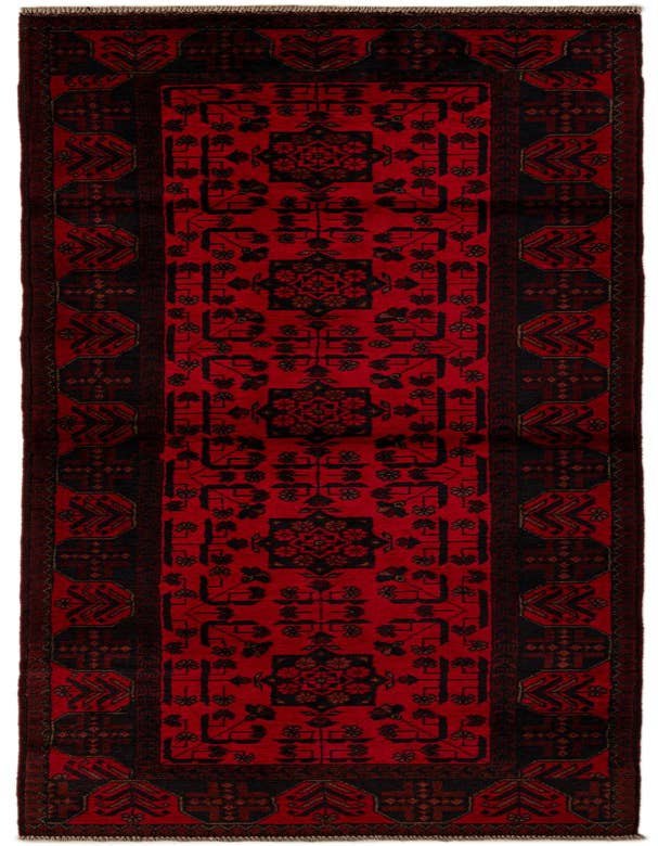 Detail image of 2' 9 x 9' 6 Hand Knotted Khal Mohammadi Wool Runner Rug