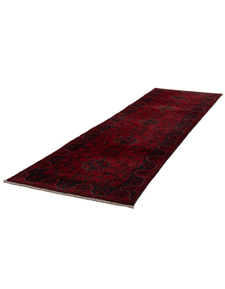 Detail image of 2' 6 x 9' 7 Hand Knotted Khal Mohammadi Wool Runner Rug