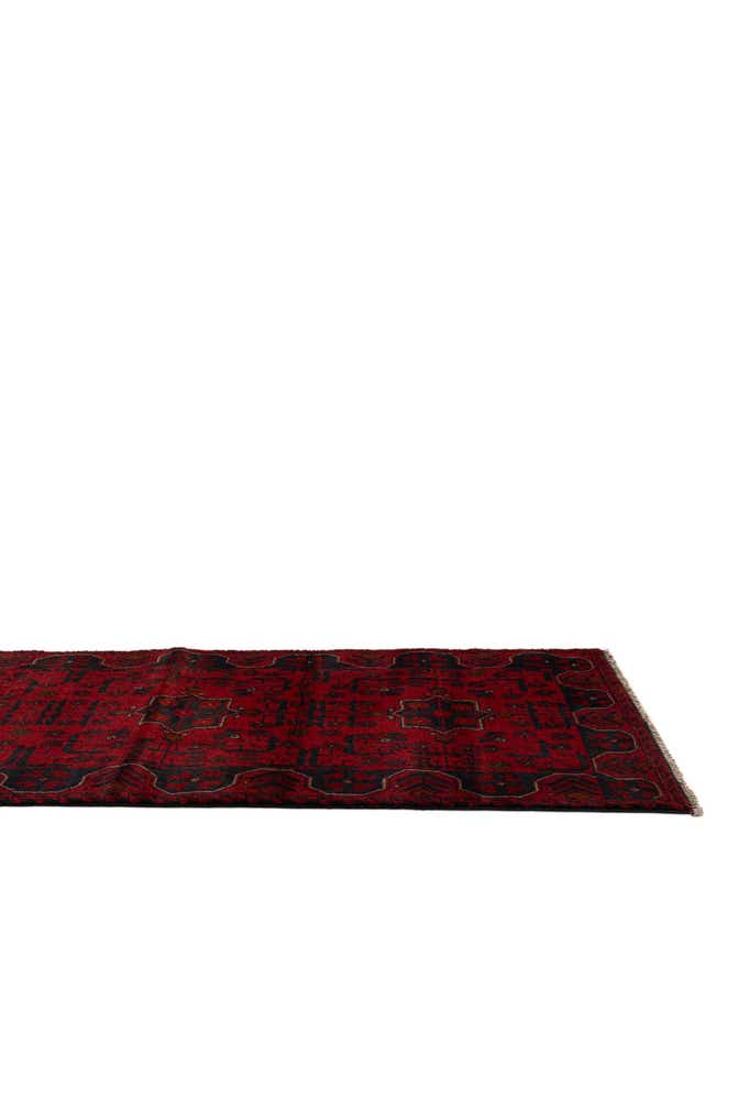 2' 6 x 9' 7 Hand Knotted Khal Mohammadi Wool Runner Rug