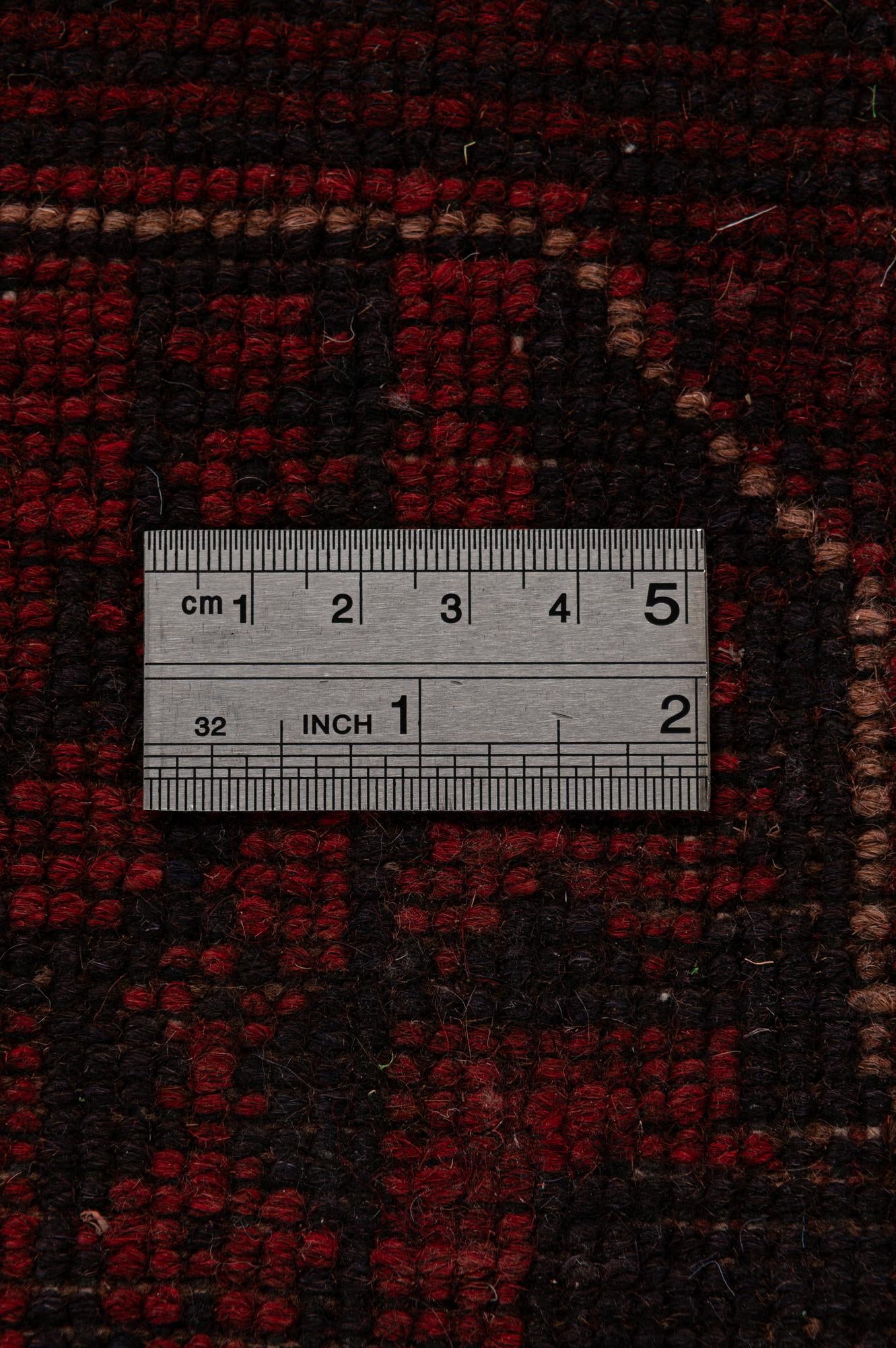 2' 10 x 9' 6 Hand Knotted Khal Mohammadi Wool Runner Rug