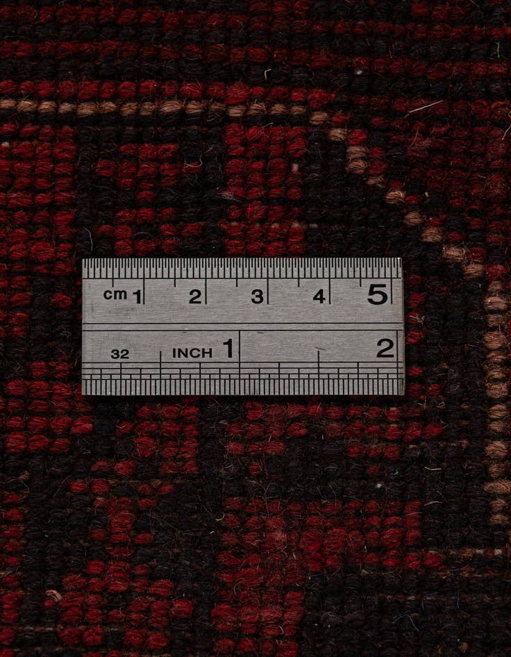 Detail image of 2' 10 x 9' 6  Hand Knotted Khal Mohammadi Wool Runner Rug