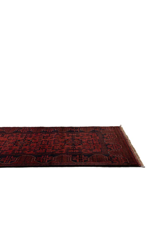 Detail image of 2' 10 x 9' 6 Hand Knotted Khal Mohammadi Wool Runner Rug