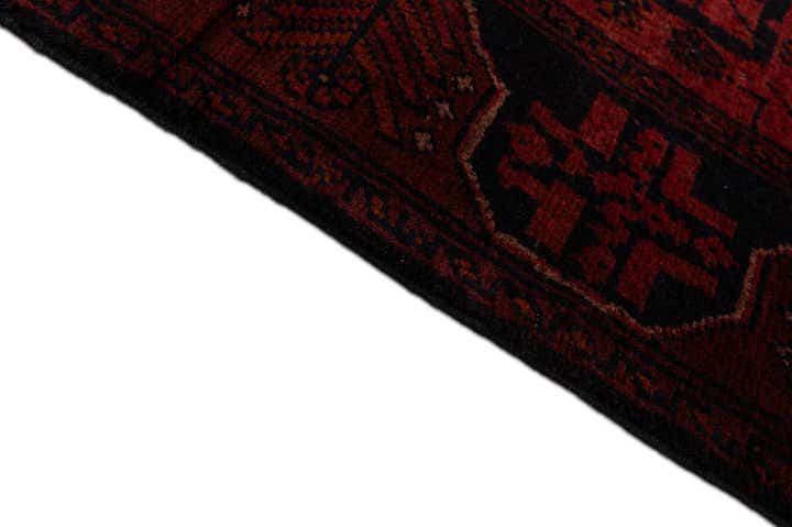 2' 10 x 9' 6 Hand Knotted Khal Mohammadi Wool Runner Rug