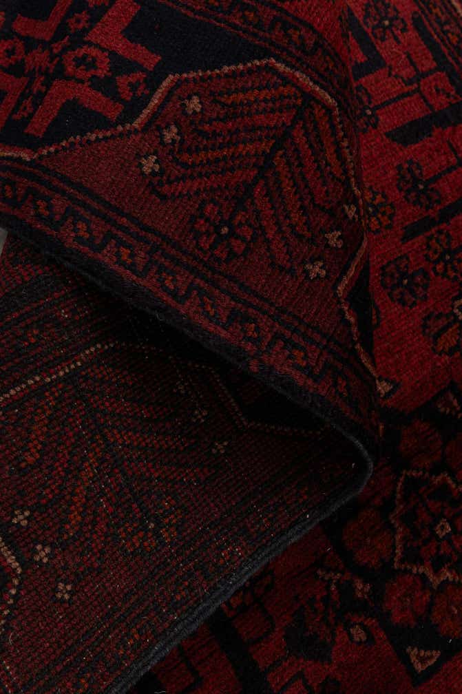 2' 10 x 9' 6 Hand Knotted Khal Mohammadi Wool Runner Rug