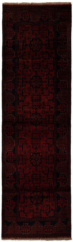 2' 10 x 9' 6 Hand Knotted Khal Mohammadi Wool Runner Rug
