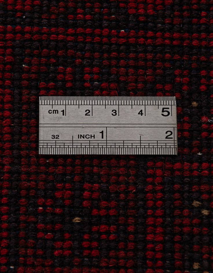 Detail image of 2' 8 x 9' 5  Hand Knotted Khal Mohammadi Wool Runner Rug