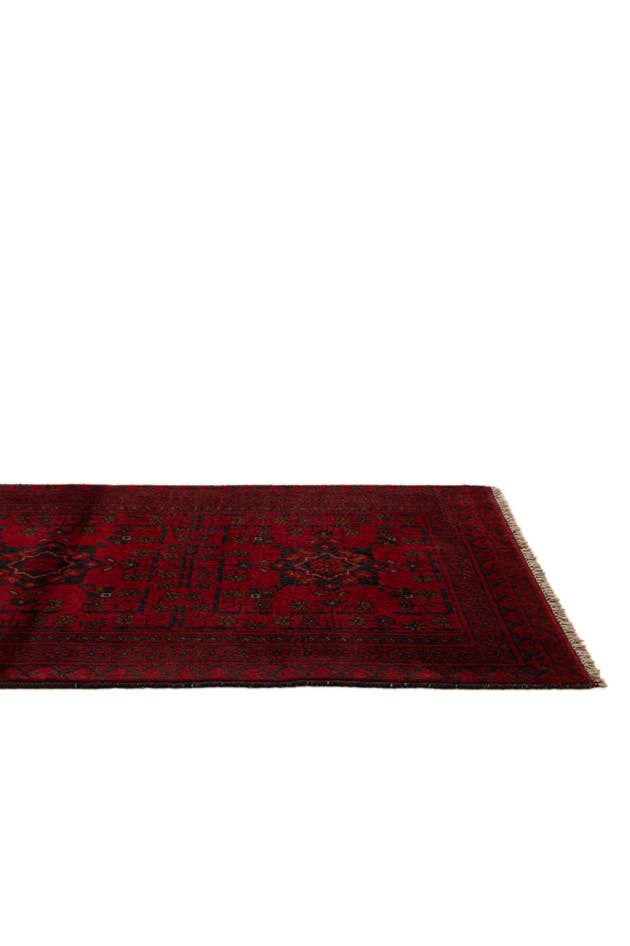 Detail image of 2' 8 x 9' 5 Hand Knotted Khal Mohammadi Wool Runner Rug