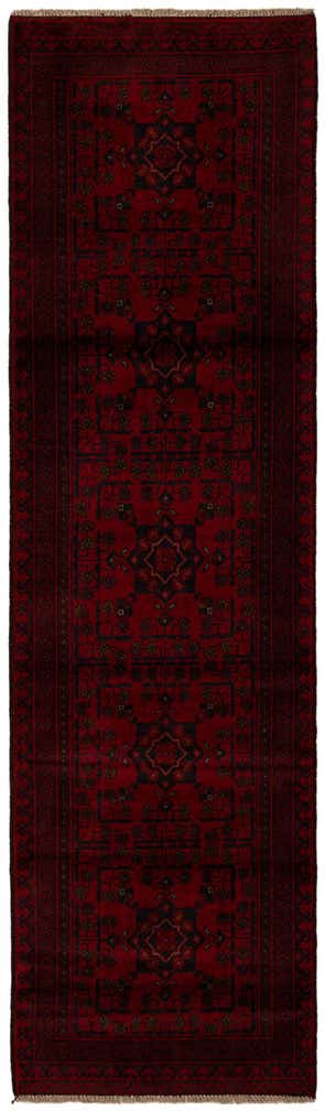 2' 8 x 9' 5 Hand Knotted Khal Mohammadi Wool Runner Rug