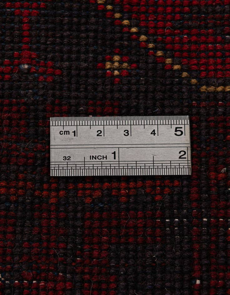 Detail image of 2' 9 x 9' 5  Hand Knotted Khal Mohammadi Wool Runner Rug