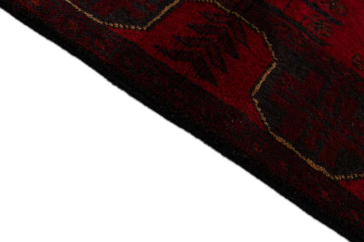 2' 9 x 9' 5 Hand Knotted Khal Mohammadi Wool Runner Rug
