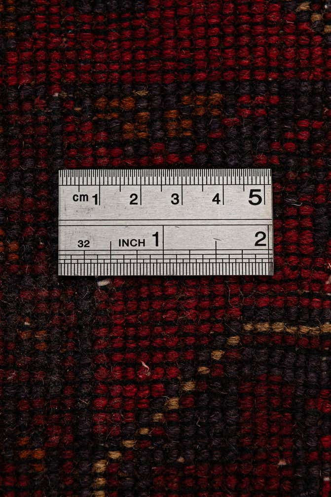 2' 10 x 9' 7 Hand Knotted Khal Mohammadi Wool Runner Rug