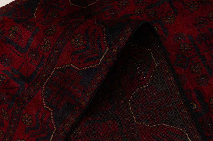 2' 10 x 9' 7 Hand Knotted Khal Mohammadi Wool Runner Rug