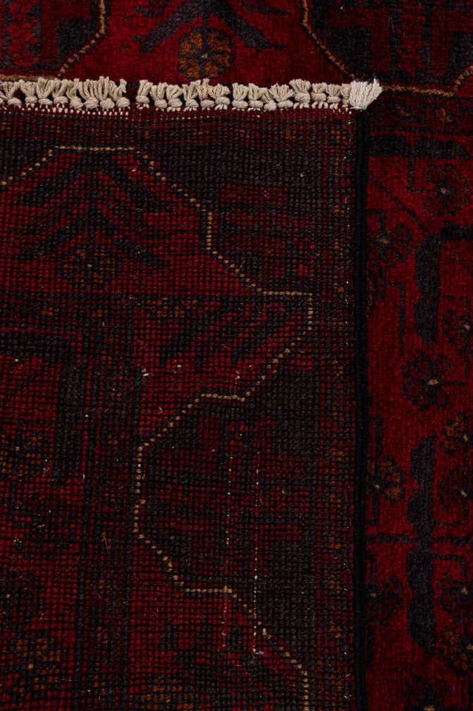 2' 10 x 9' 7 Hand Knotted Khal Mohammadi Wool Runner Rug