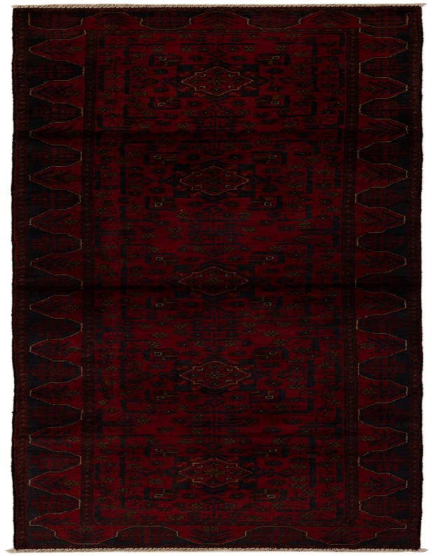 Detail image of 2' 10 x 9' 7 Hand Knotted Khal Mohammadi Wool Runner Rug