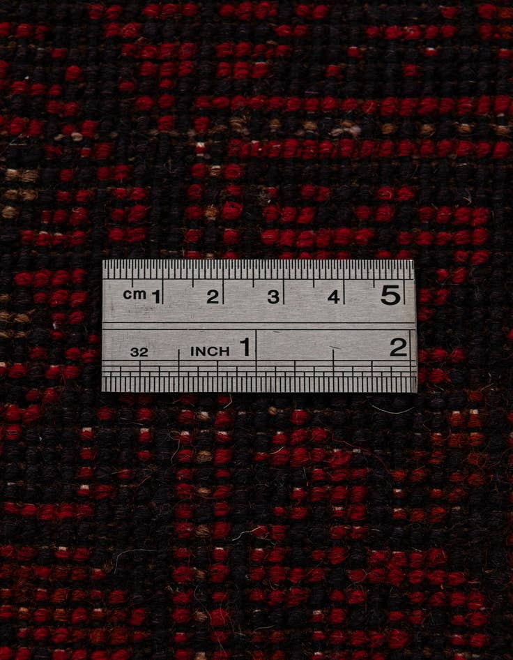 Detail image of 2' 8 x 9' 8  Hand Knotted Khal Mohammadi Wool Runner Rug