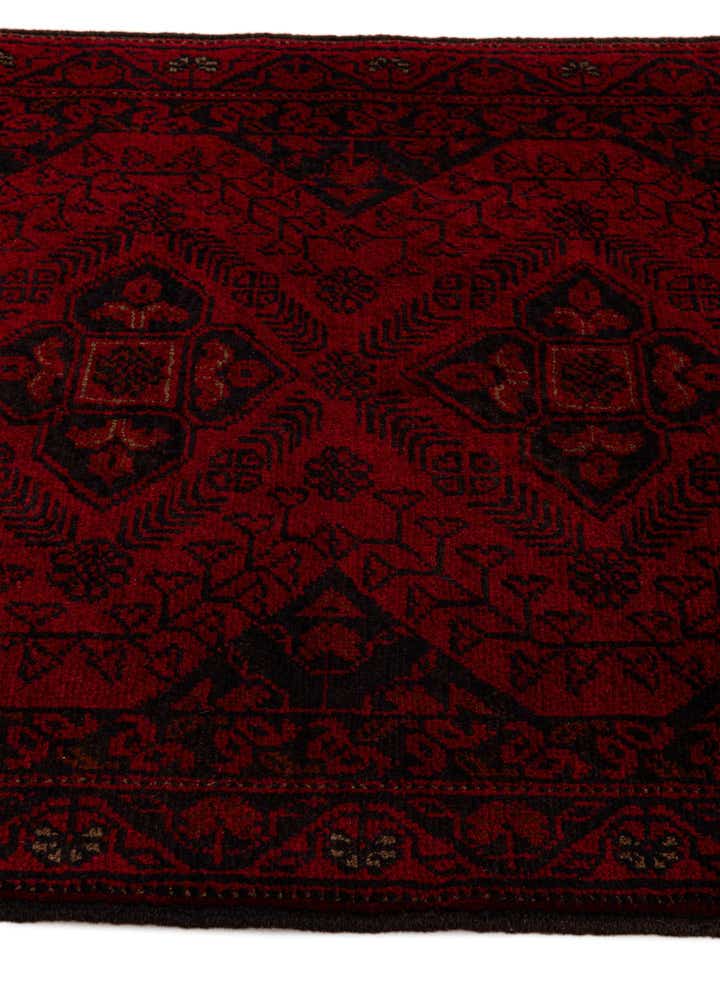 2' 8 x 9' 8 Hand Knotted Khal Mohammadi Wool Runner Rug