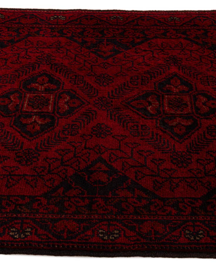 Detail image of 2' 8 x 9' 8  Hand Knotted Khal Mohammadi Wool Runner Rug