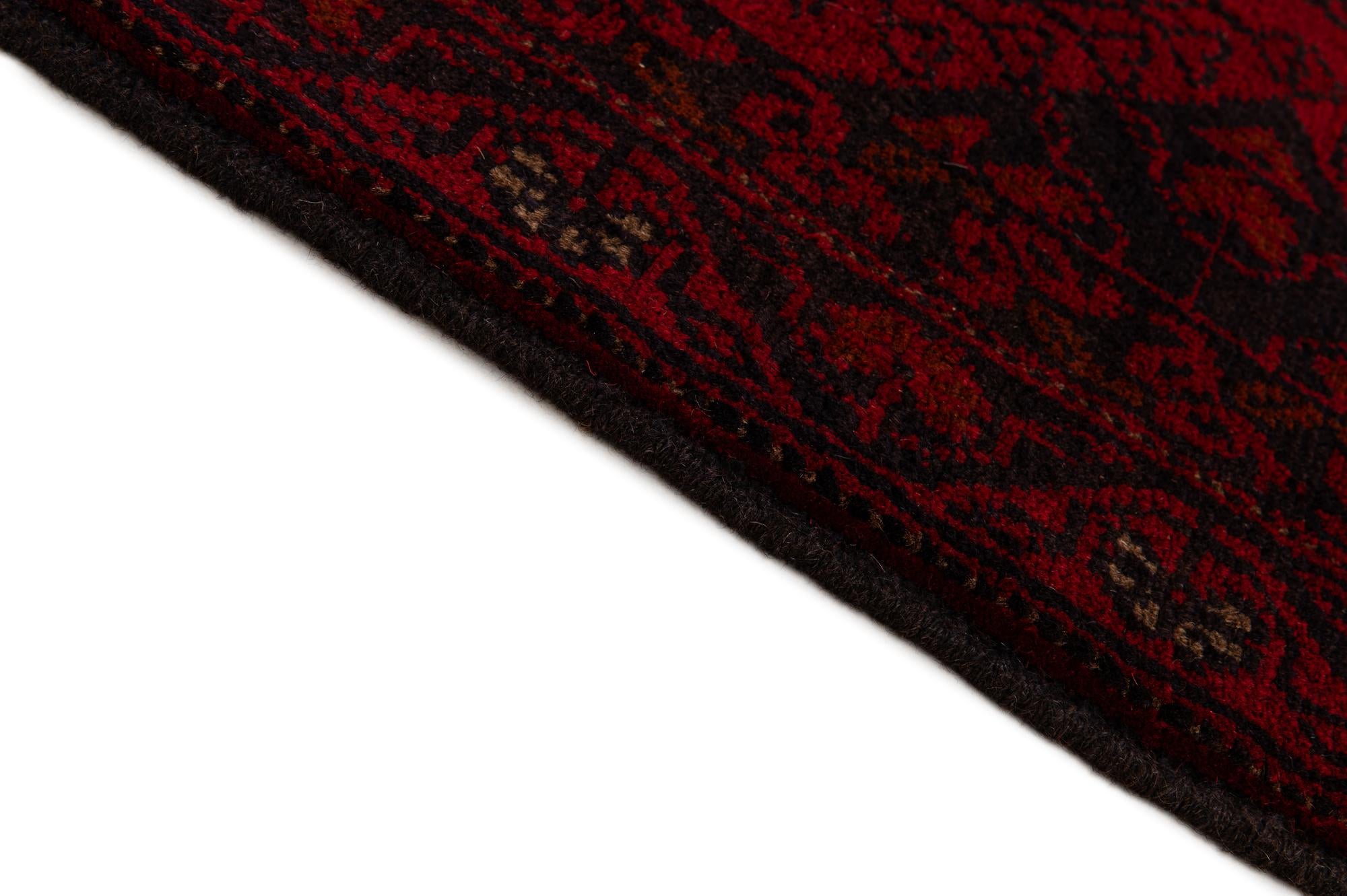 2' 8 x 9' 8 Hand Knotted Khal Mohammadi Wool Runner Rug